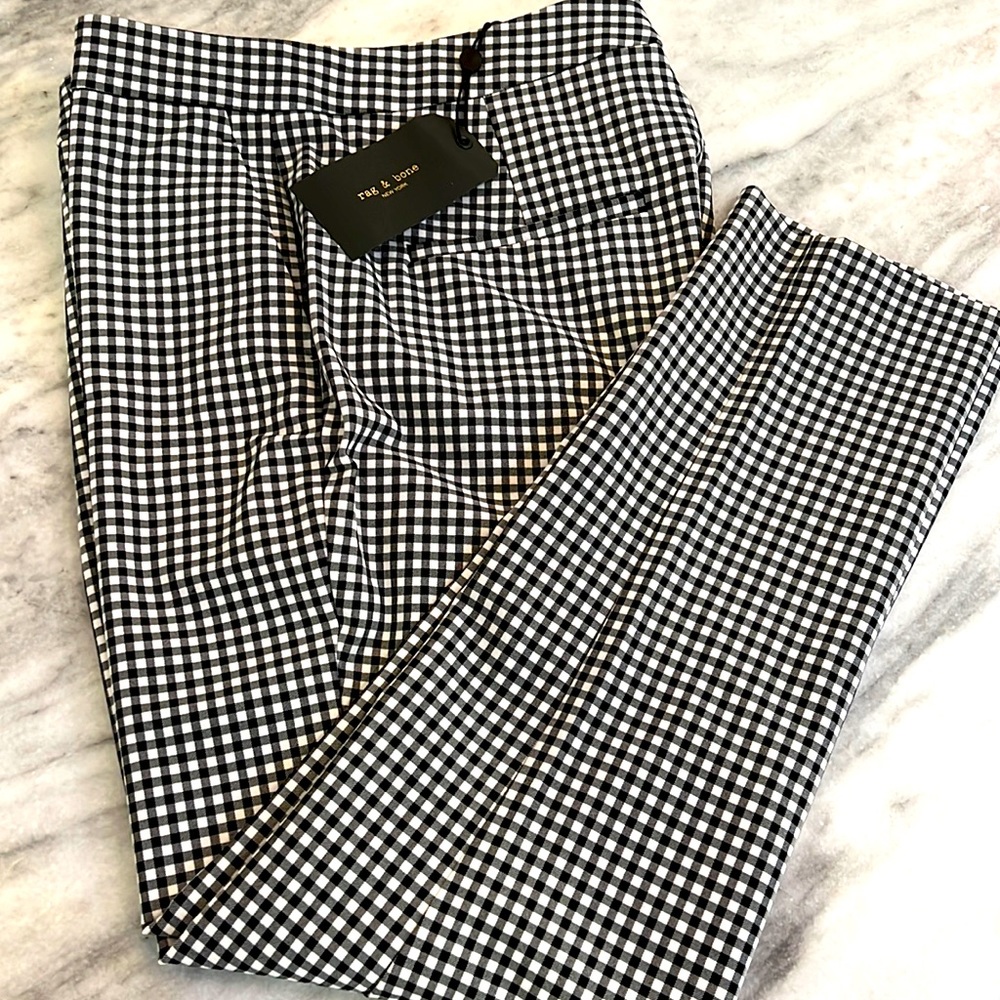Rag & bone Layla Gingham print pant
